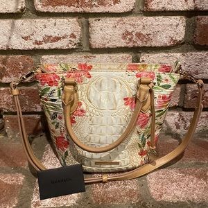 RARE BRAHMIN Multi-Salinger Leather Satchel MINI BOWIE